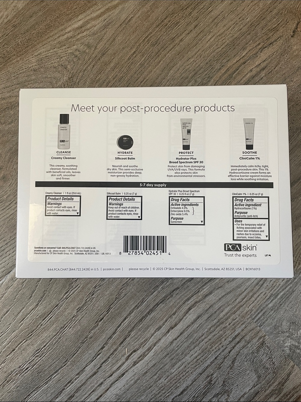 PCA Skin Post-Procedure Solution Kit - NEW - Picture 2 of 4